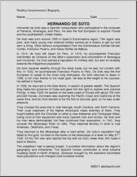 Descanse en paz, hernando de soto. Biography Hernando De Soto Upper Elem Abcteach