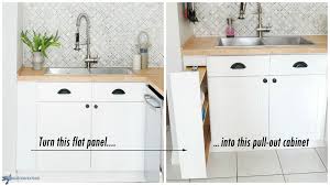 Diy Hidden Kitchen Storage Turn A Filler Panel Into A Pull Out Cabinet Diy Kitchen Hidden Kitchen Kitchen Organization Diy