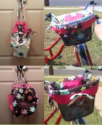 Custom Order Bike Basket Liner For Bell Lotus Huffy Electra Etsy Bike Basket Liner Bike Basket Basket Liners