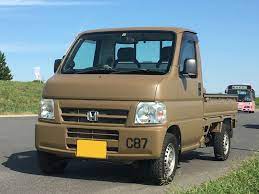 ホンダ アクティをサンドカーキで刷毛塗り全塗装 アクティ 車 刷毛