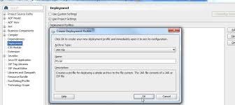 People that claim their jar files became a zip file only see that because the system they are on is smart enough to know this, either because they have a third party program installed on windows that associated with jar files, or if you are running on *nix or mac. Creating A Jar File In Jdeveloper Jdev Adf Goodies