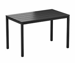 Carter Outdoortables Designed For Commercial Use The Tops Are Made From 100 Recycled Materials I Metal Dining Table Rectangular Dining Table Cafe Furniture