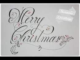 Maybe you would like to learn more about one of these? How To Write Merry Christmas In Cursive And Fancy Youtube Christmas Calligraphy Merry Christmas Calligraphy Merry Christmas In Cursive