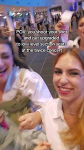 Asking for An Upgrade Seats at Concert