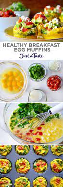 Healthy Breakfast Egg Muffins Recipe Nyttiga Frukostar Mat Ata Nyttigt