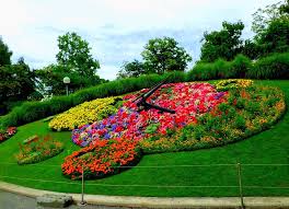 Les Horloges De Geneve By Yellowdove On Deviantart Garden Clocks Flower Clock English Garden