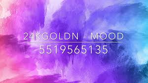 Do you need mood roblox id? 24kgoldn Mood Roblox Id Youtube