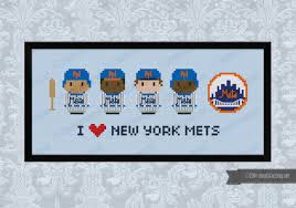 This extremely helpful video explains precisely how it's done, and will help you get. New York Mets Baseball Team Digital Cross Stitch Pattern