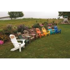 Poly Fanback Adirondack Chair Recycled Plastic Adirondack Chairs Lawn Furniture Adirondack Chair
