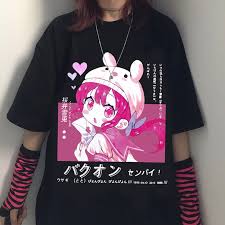 We carry 100% officially licensed exclusive anime merch including clothing & apparel, accessories, and more from the biggest names in anime like dragon ball z, hunter x hunter, my hero academia, crunchyroll. Graphic T Shirts Y2k Kawaii Clothes Plus Size Women Clothing Anime Goth Summer Clothes Harajuku Aesthetic Korean Fashion Shopee Malaysia