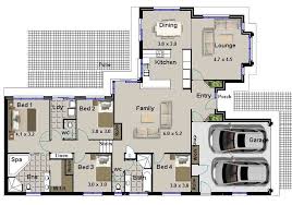 Unmodernised 4 bed, 3 bath town house with garage and communal garden in a quiet location in kensington. 18 3 Bedroom House Plans With Double Garage Is Mix Of Brilliant Thought House Plans