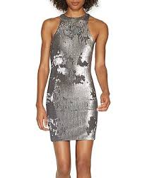 Halston Heritage Halston Sequin Racerback Dress Women Bloomingdale S Racerback Dress Sparkly Mini Dress Short Bodycon Dress