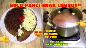Gula pasir 125 gram atau sesuai selera. Cara Membuat Bolu Panci Enak 1 Telur Lembut Anti Gagal Tanpa Kukus Dan Tanpa Oven Youtube