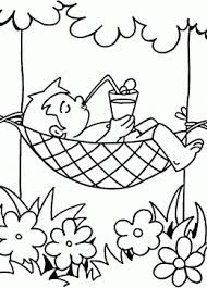 Vacation In Summertime Coloring Page For Kids Seasons Coloring Pages Printables Free Summer Coloring Pages Christmas Coloring Sheets Christmas Coloring Pages