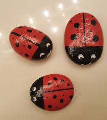 Ladybug keychains for pocket collection