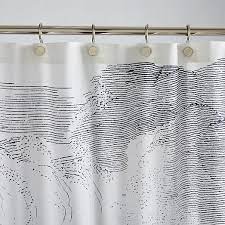 West elm shower curtain linerclearsize: Organic Cloud Shower Curtain