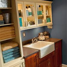 laundry room cabinets & design