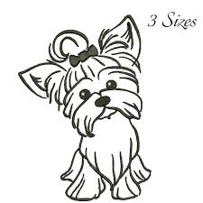 Download yorkie embroidery designs at annthegran.com. Yorkshire Terrier Embroidery Machine Designs Pet Animal Pattern Digital Instant Design T Shirt Towel Puppy Dog Designs Hoop File Machine Embroidery Yorkshire Terrier Embroidery