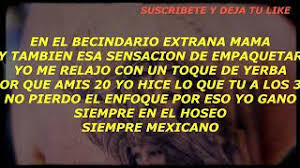 No mas hablo en todas mis pedas. A Lo Mexicano Gera Mxm Letra Herunterladen