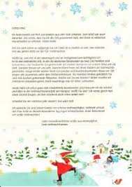 Einen wunsch, eine meinung, absicht zum ausdruck bringen. Brief Vom Weihnachtsmann Kostenlos