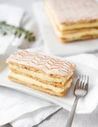 Mille Feuille Traditionnel Custard Recipes Napoleons Recipe Recipes