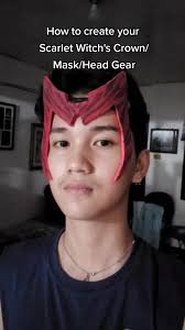 Scarlet Witch Helmet