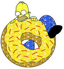 The best gifs are on giphy. Simpsons Homer Simpson Donuts Cartoons Glitter Gifs Image Animated Gif