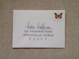 Hand Addressed Envelope Lepen Combo Etsy Addressing Envelopes Envelope Lettering Hand Addressing