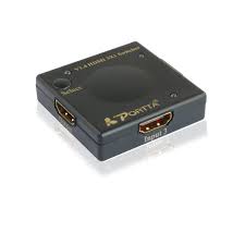 Portta 3x1 3 Port Hdmi V1 4 Auto Switch Intelligent Switcher Supports 3d 4kx2k 1080p Hdmi Samsung Televisions Satellite Tv