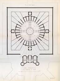 The Architectural Plan Here Is For A Prison Building Which Has Many Characteristics That Are Similar To Bentham S Panopticon How To Plan Prison Architecture