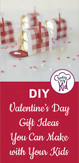 This valentine's day, don't forget the little ones in your life. Valentines Day Gift Ideas Make These With Your Kids