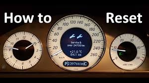 Service Interval Reset Mercedes Benz W209 Clk W203 C 2004 2009 Youtube