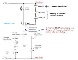 Connect positive wire coming from switch or button. Power Circuit Breaker Operation And Control Scheme Peguru