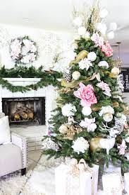 Styled an affordable feminine christmas tree with blush and gold accents i love the girly holi elegant christmas decor elegant christmas christmas decorations. Michael S Makers Dream Christmas Tree Challenge Classy Clutter