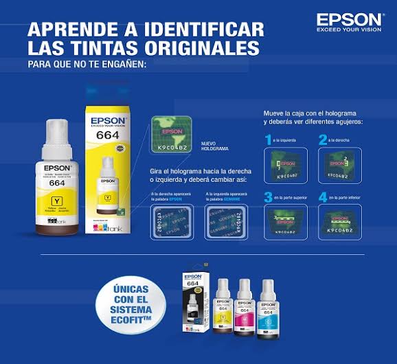 BOTELLA TINTA EPSON 664 AMARILLO