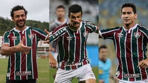 Diguinho (l) of fluminense struggles for the ball with carceres (r) of libertad during a match as part of libertadores cup 2011 at engenhao stadium on april 23. Rumo A Libertadores Fluminense Tem Mais De 60 Dos Titulares Estreando Na Competicao Lance
