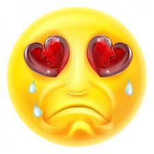 May be used to indicate the process of healing, recovery, or to express sympathy for someone going through a difficult time. Emoticon Chorando Heartbroken Emoji Ilustracao De Stock Emoticones De Whatsapp Emojis Para Whatsapp Emojis