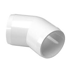 PVC Pipeworks 1-in 45-Degree PVC Elbow in White (4-Pack) 100 ...