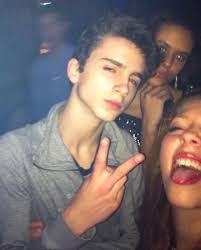 Before Dune, before the red carpets… there was Lil Timmy Tim. High school  halls never stood a chance.” #LilTimmyTim #ThrowbackVibes  #BeforeHeWasFamous #YoungChalamet #HighSchoolDays #TBT #GlowUp