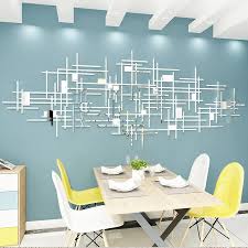 For instance, if you have a white wall, you can attach colorful washi tape pieces to it and. Simple Line Geometry Mirror Acrylic Wall Stickers Living Room Wall Decoration Originality 3d Diy Wall Stickers Home Decor Mega Offer 98ed Goteborgsaventyrscenter