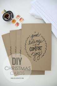 Spread the joy of christmas this season and send unique homemade christmas cards to your family and friends. 23 Diy Christmas Cards You Can Make In Under An Hour