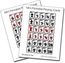 Cut out each math fact as a separate card. Mini Printable Playing Cards Printable Playing Cards Playing Cards Printable Cards