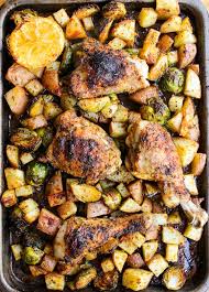 One Pan Chicken With Veggies Recipe Whole 30 Recipes Food Recipes Healthy Comfort Food