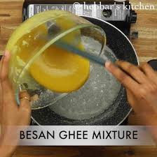 Ghee Mysore Pak Recipe Soft Mysore Pak Sweet Mysore Pak Recipes Ghee Indian Food Recipes Vegetarian