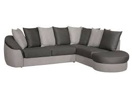 Des promotions toute l'année sur conforama ! Canape D Angle Droit Convertible 5 Places Boreal Coloris Gris Clair Gris Anthracite Vente De Canape D Angle Conforama
