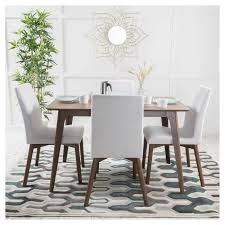 5pc Orrin Dining Set Christopher Knight Home Target Modern Dining Room Set Solid Wood Dining Set Rectangular Dining Set