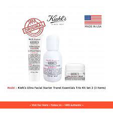 Top 10 best kiehl's men's starter kit on the market. Kiehl S Ultra Facial Starter Travel Essentials Trio Kit Set 2 3 Items 100 Original Shopee Malaysia