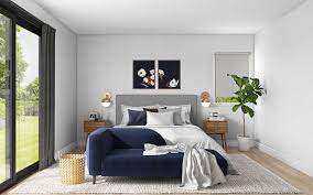 Midcentury Modern Minimal Scandinavian Bedroom Design By Havenly Interior Designer Maria Bedroom Design Scandinavian Design Bedroom Online Interior Design