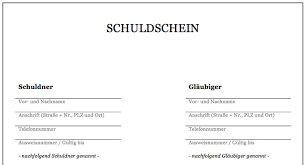 Bei einem schuldschein handelt es sich. Vordruck Schuldschein Pdf Download Schuldschein Vorlagen Lebenslauf Format