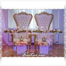 Look At This Set Up Just Beautiful Rent My Chairs For Your Next Event You Will Not Be Sorry Sweetheart Table Wedding Royal Wedding Themes Bridal Table